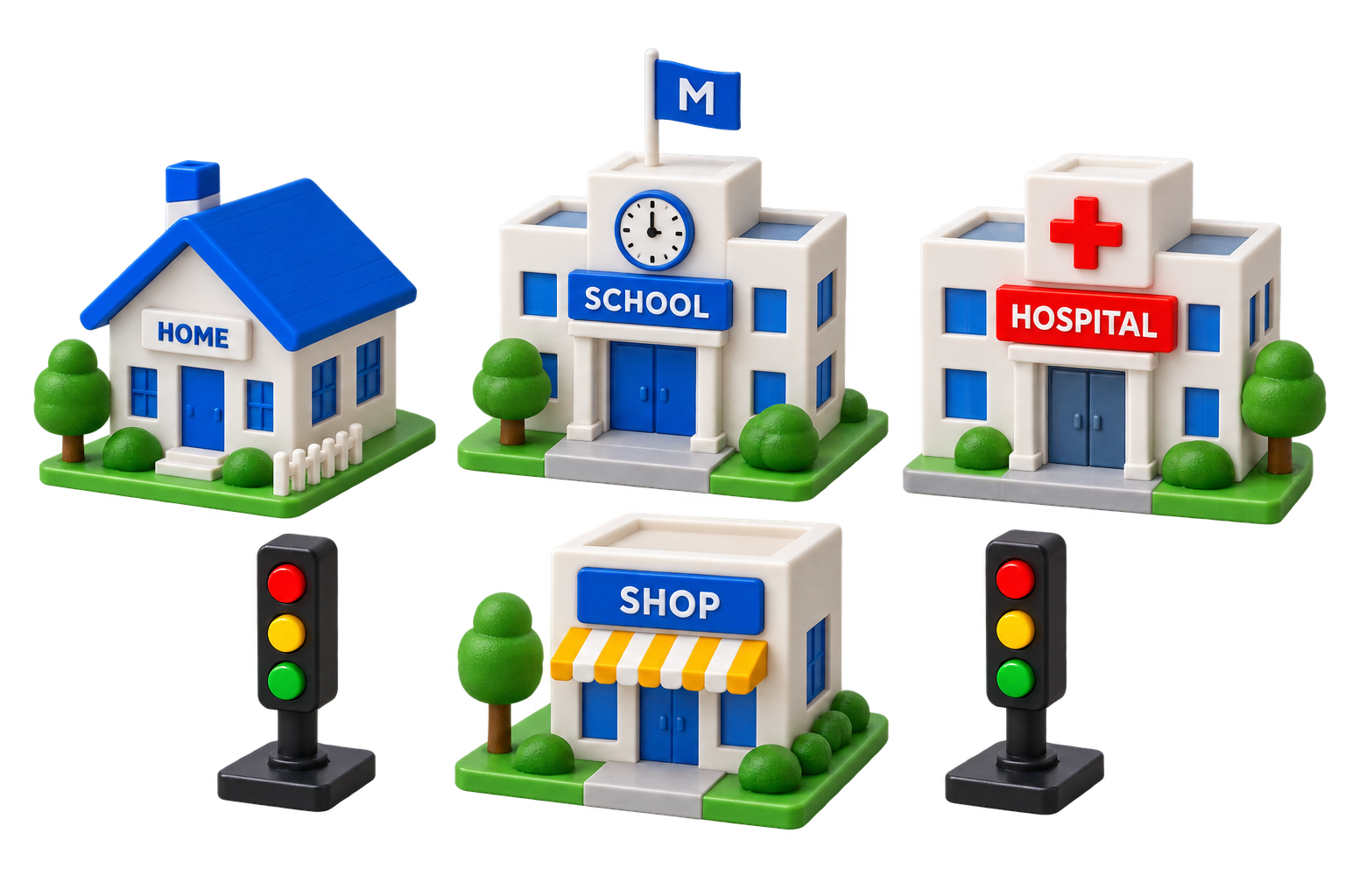 3D Buildings