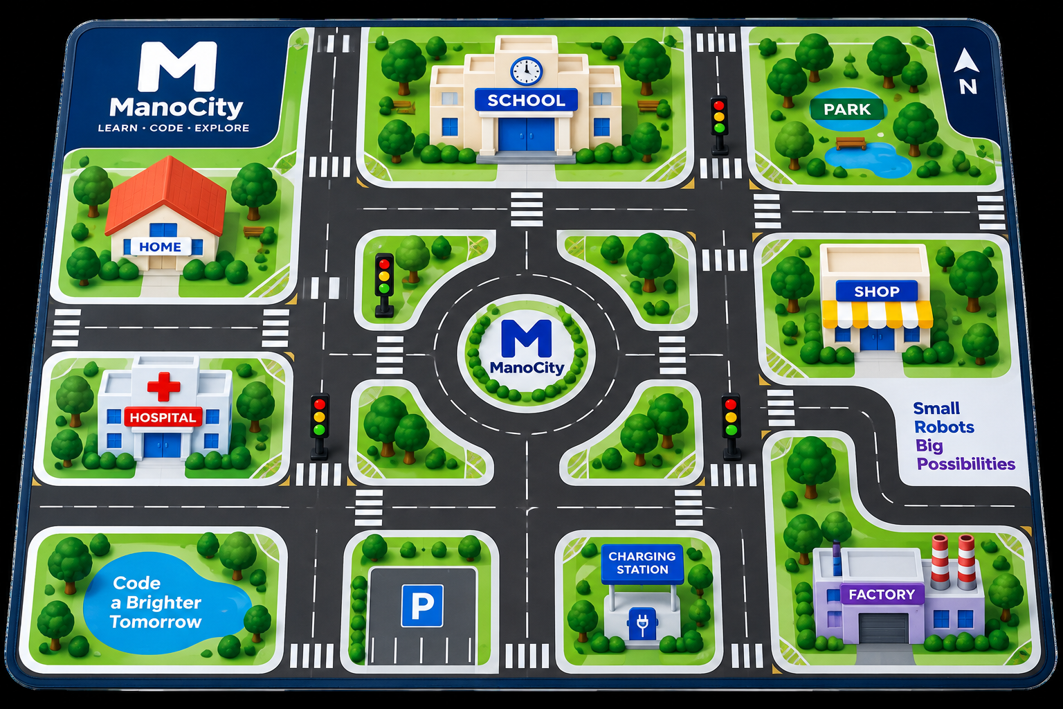 ManoCity Map